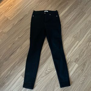 Good American black skinny jeans